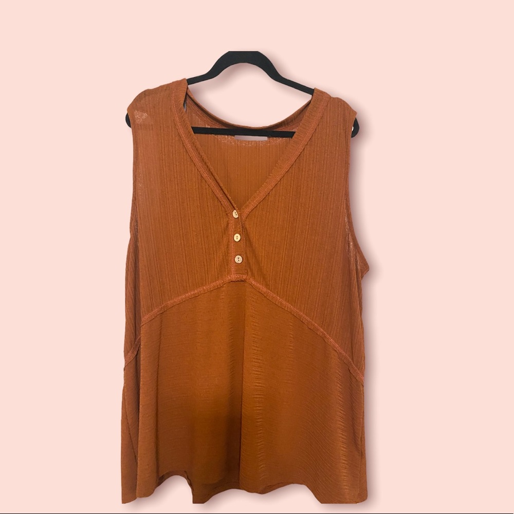 Burnt Orange plus tank